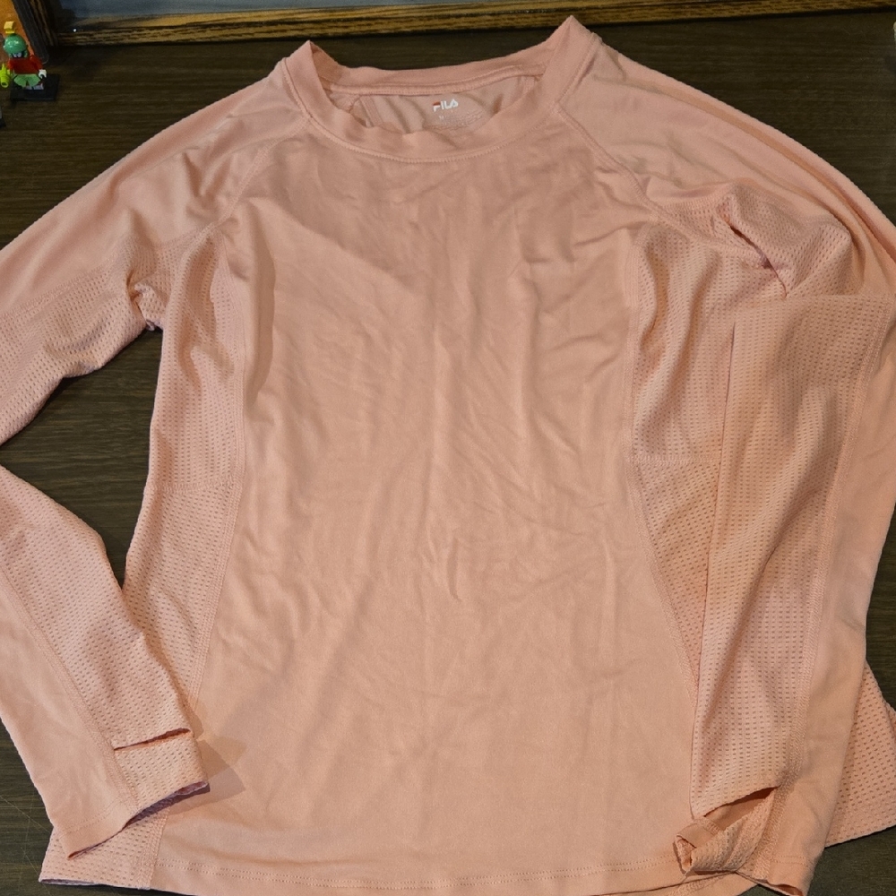 Fila Peach Long Sleeve Sports Top (1C16)